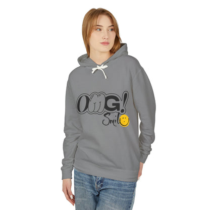 OMG!Smile Lightweight Hooded Sweatshirt