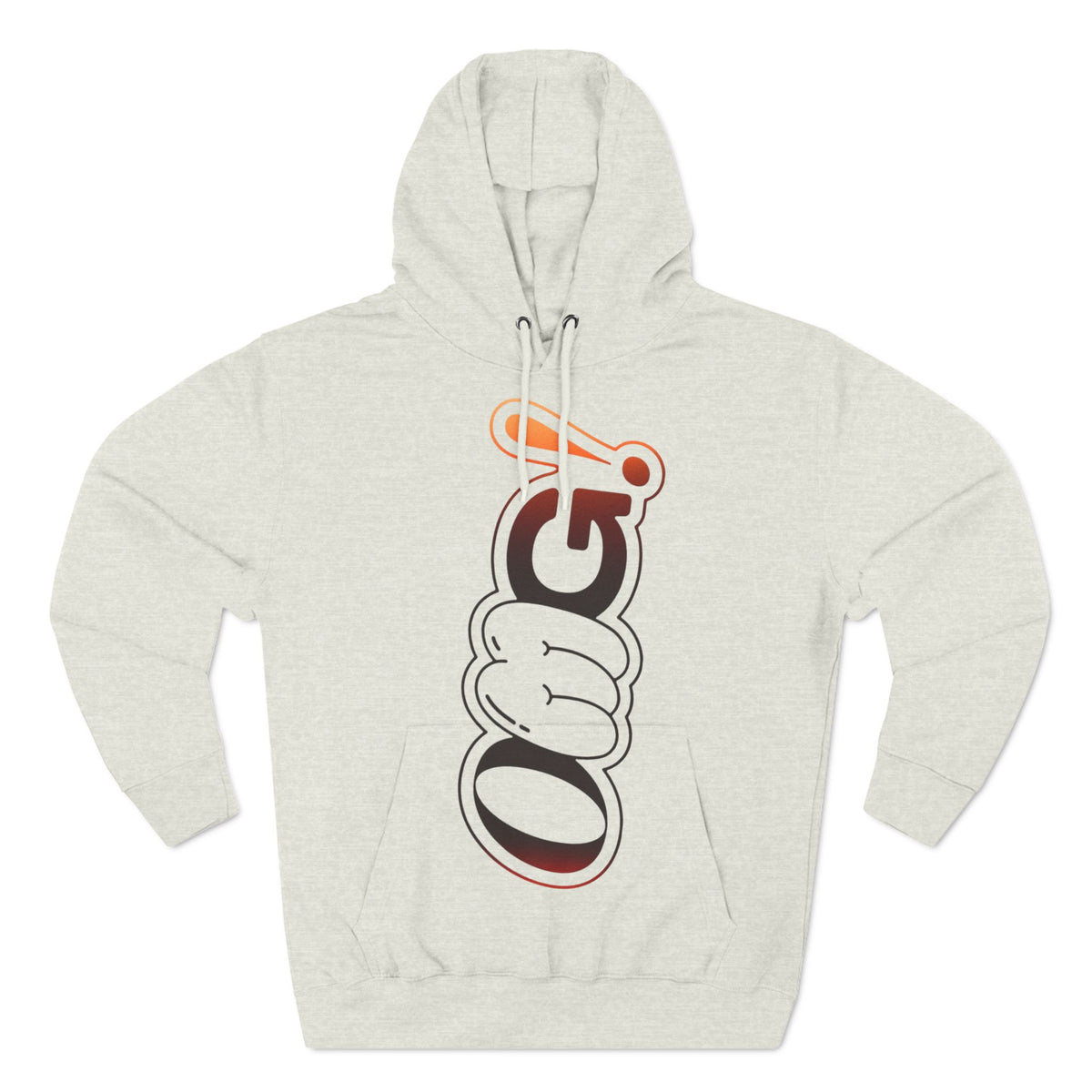 OMG! Three-Panel Hoodie