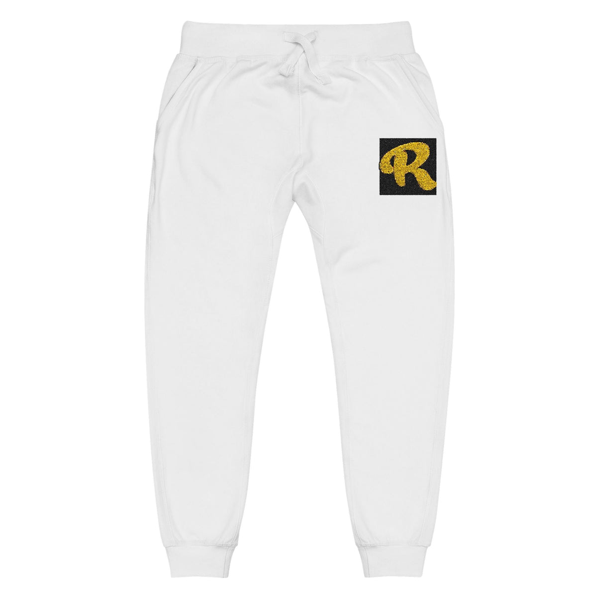 Fleece Sweatpants (Embroidery) - Cozy and Stylish Unisex Lounge Pants Printify