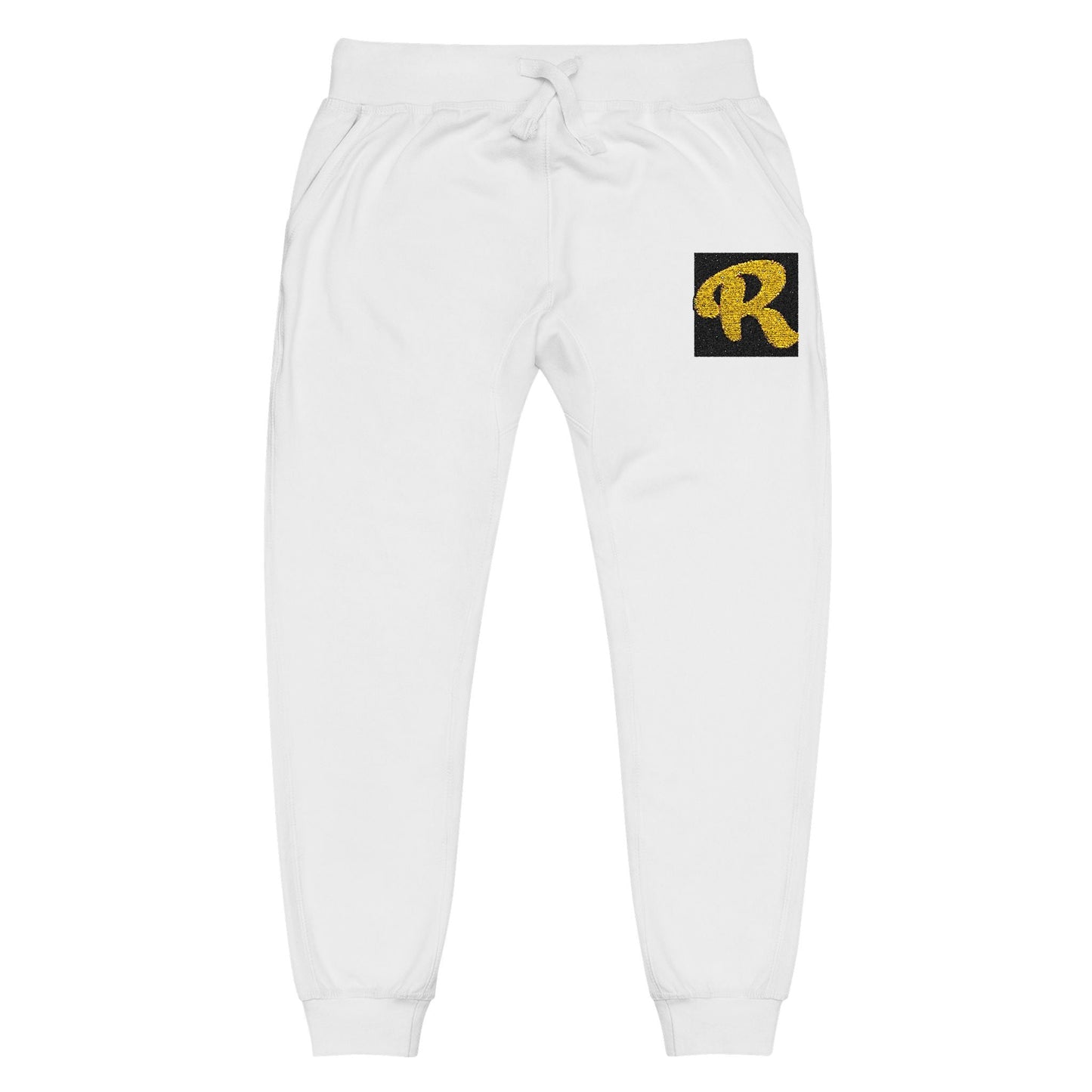 Fleece Sweatpants (Embroidery) - Cozy and Stylish Unisex Lounge Pants Printify