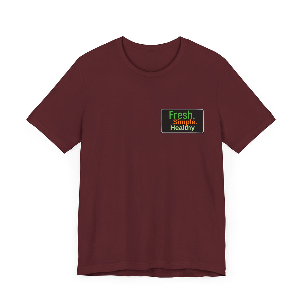 Unisex Fresh Healthy Short Sleeve Tee