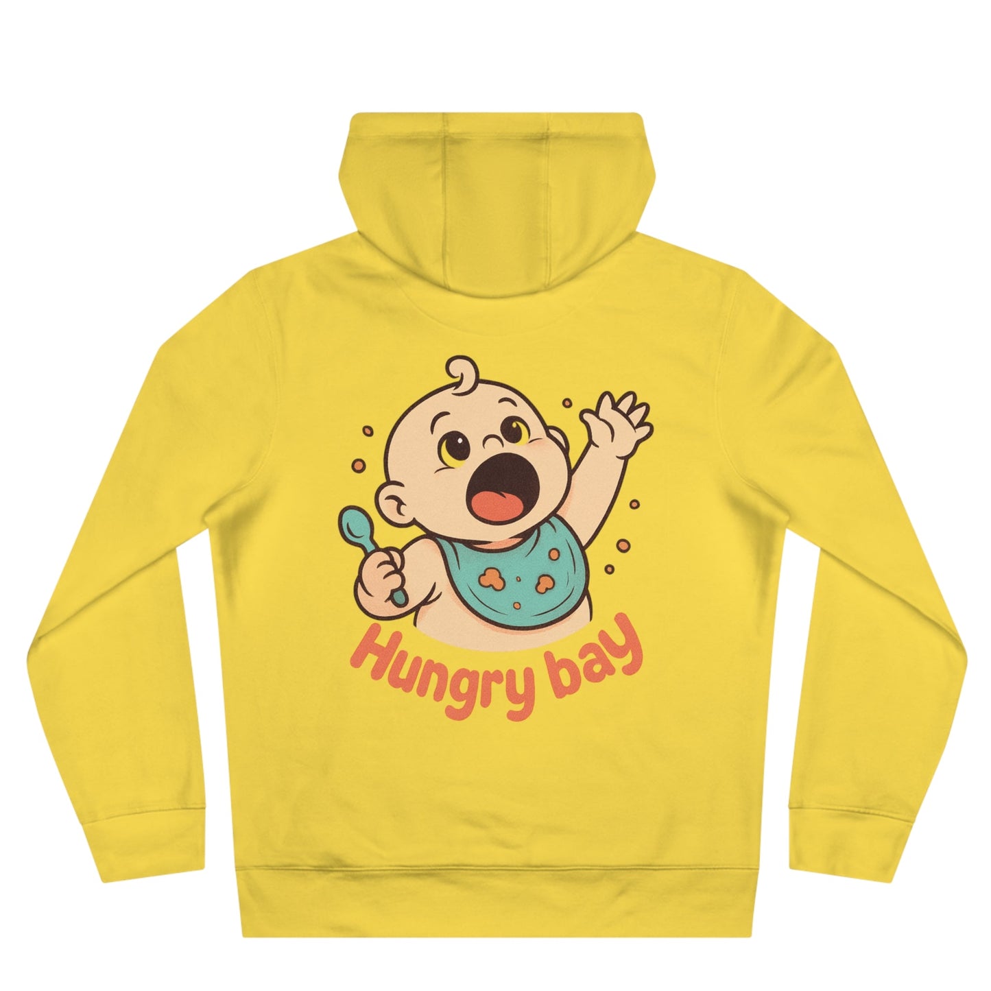 Cute Baby Feeding Hoodie Printify