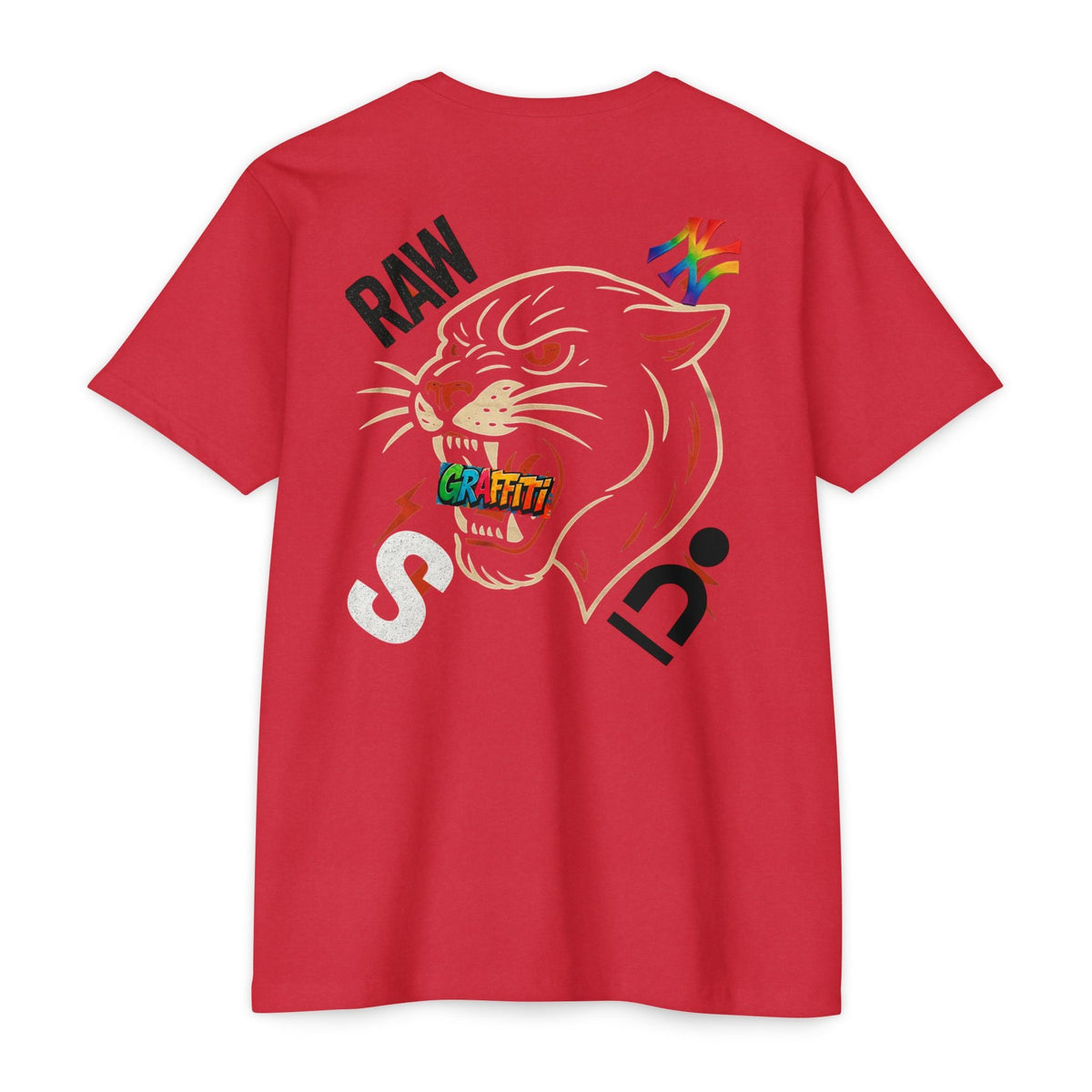 Urban Graffiti Panther T-Shirt | Cool Graphic Tee, Streetwear, Unisex Printify