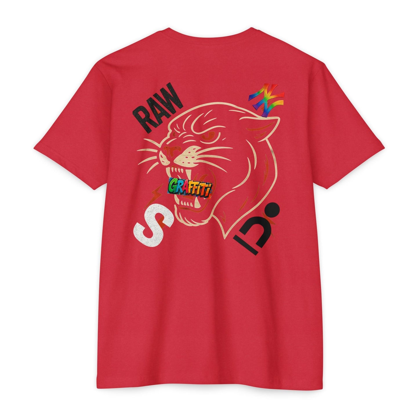 Urban Graffiti Panther T-Shirt | Cool Graphic Tee, Streetwear, Unisex Printify