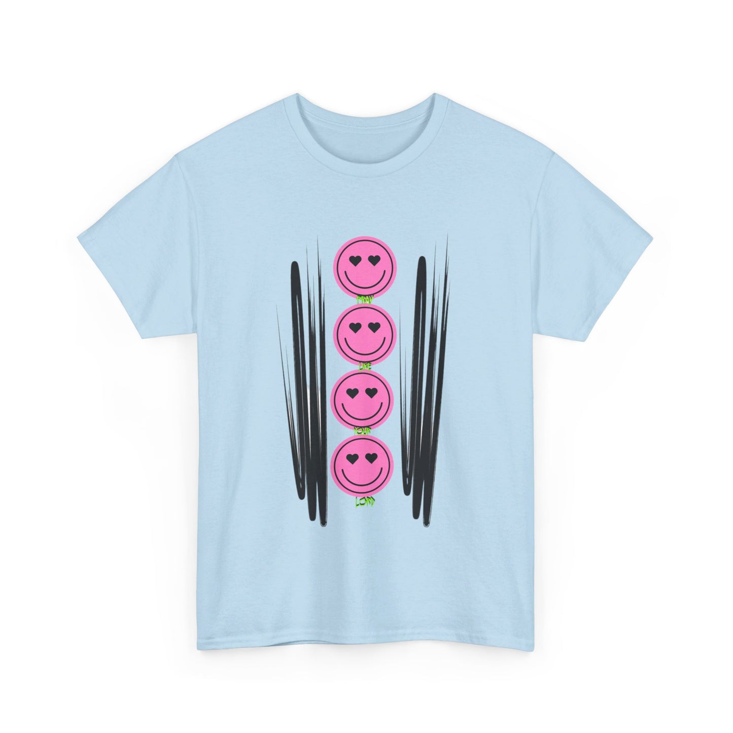 RCNSONS Unisex Heavy Cotton Smileys Tee
