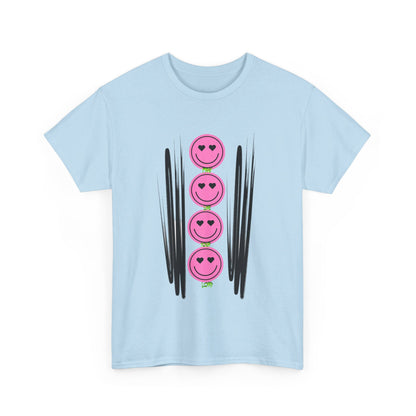 RCNSONS Unisex Heavy Cotton Smileys Tee