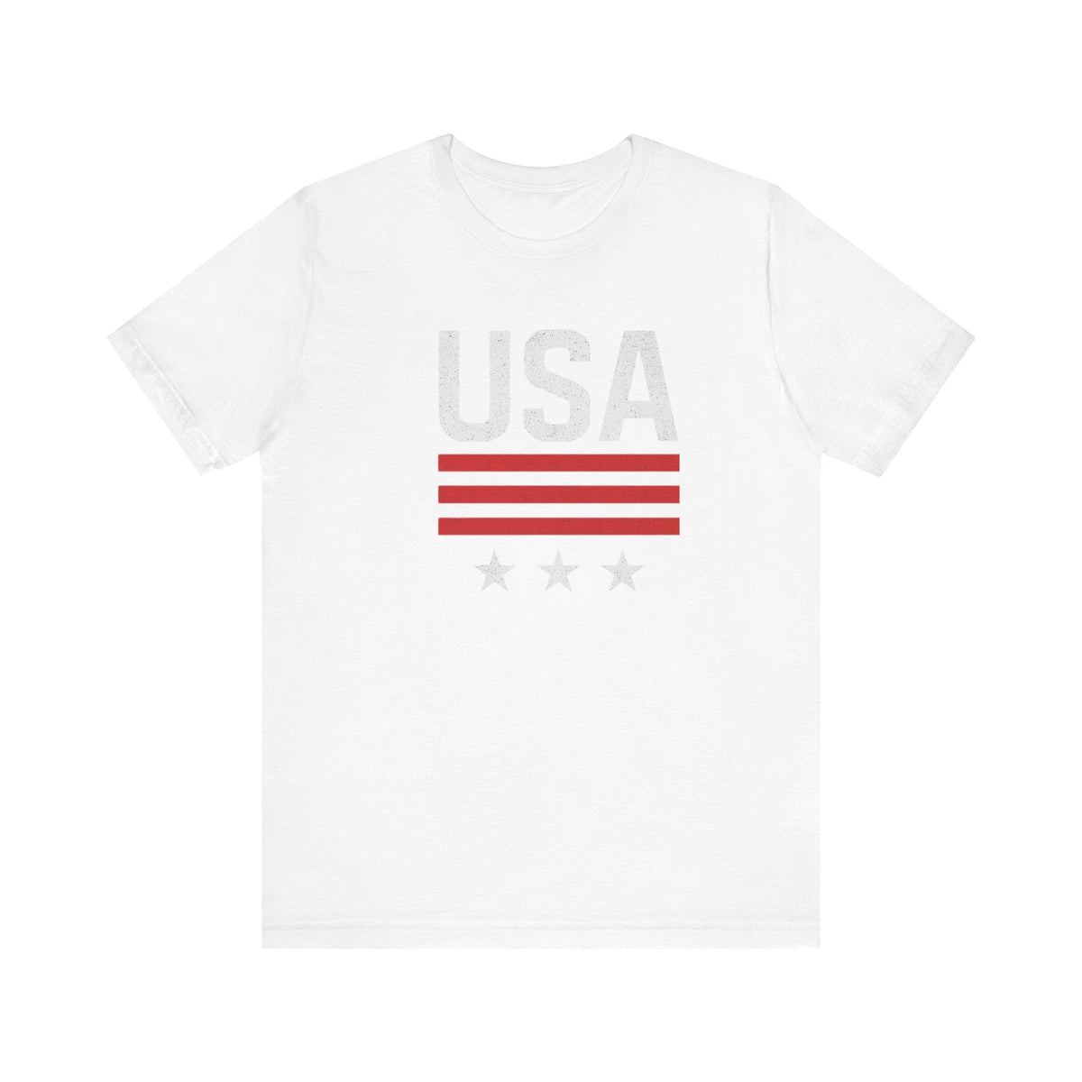 Patriotic USA Tee, Unisex Short Sleeve T-Shirt, July 4th Celebration Shirt, American Pride Apparel, Casual Summer Wear, Gift for Patriot Printify