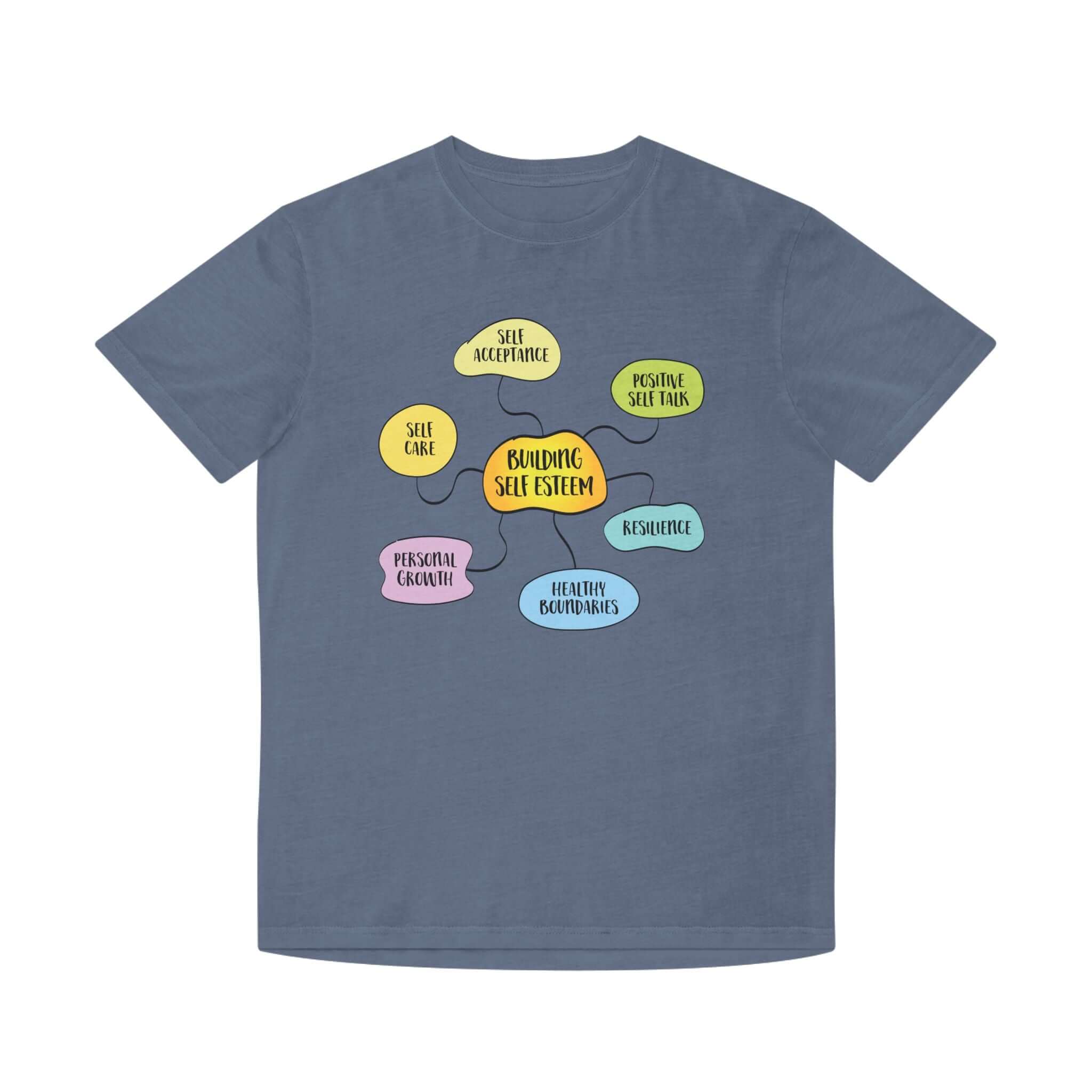Faded Shirt - Building Self-Esteem Graphic Tee
