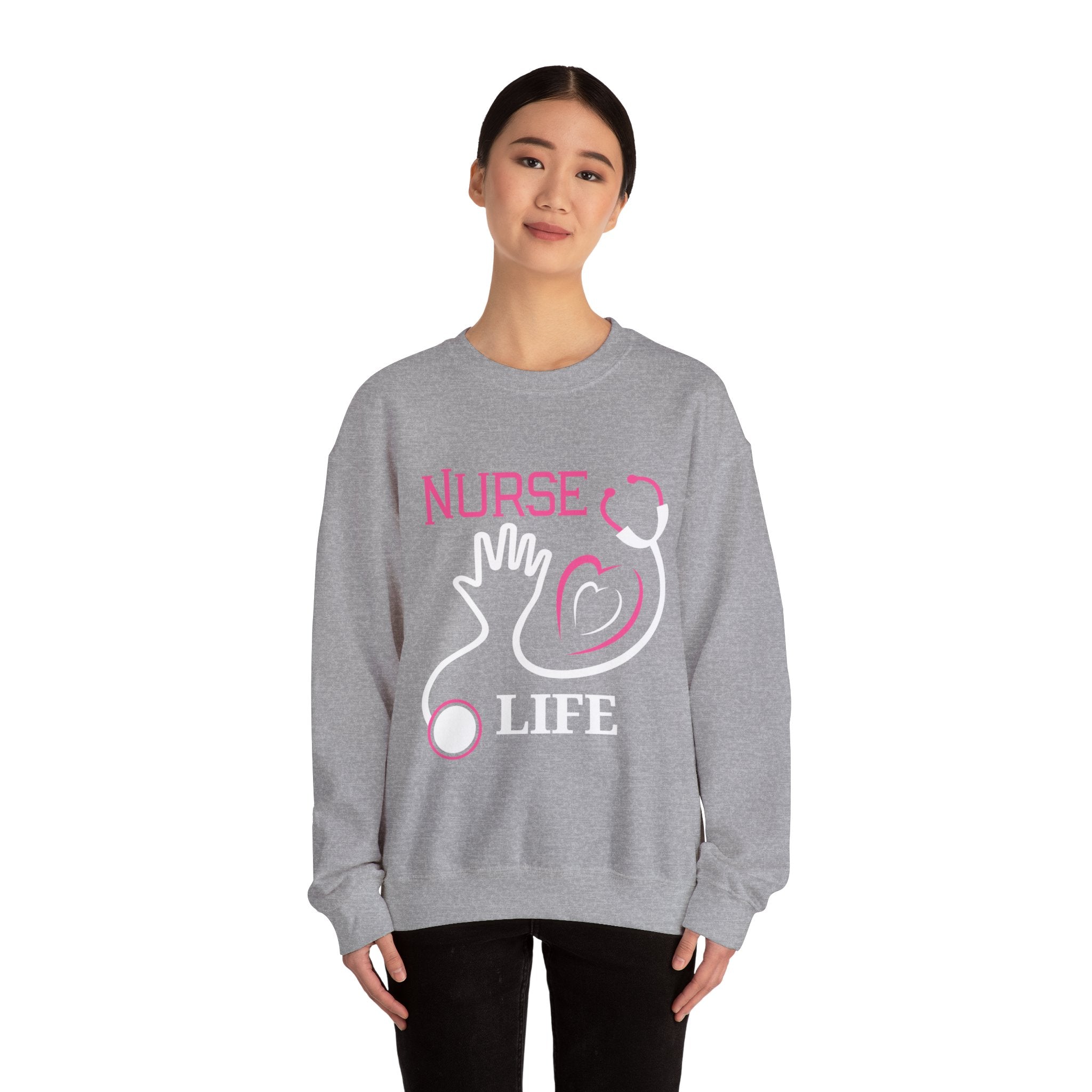 Sweat-shirt unisexe Nurse Life 