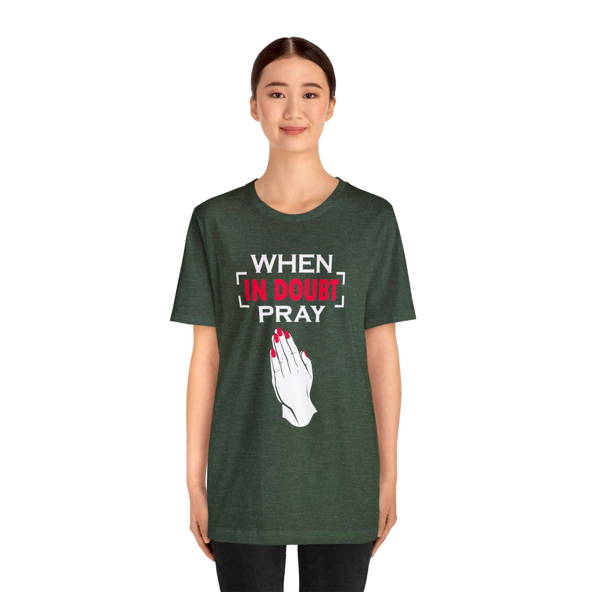 When In Doubt Pray Unisex Tee - RC’nSONS
