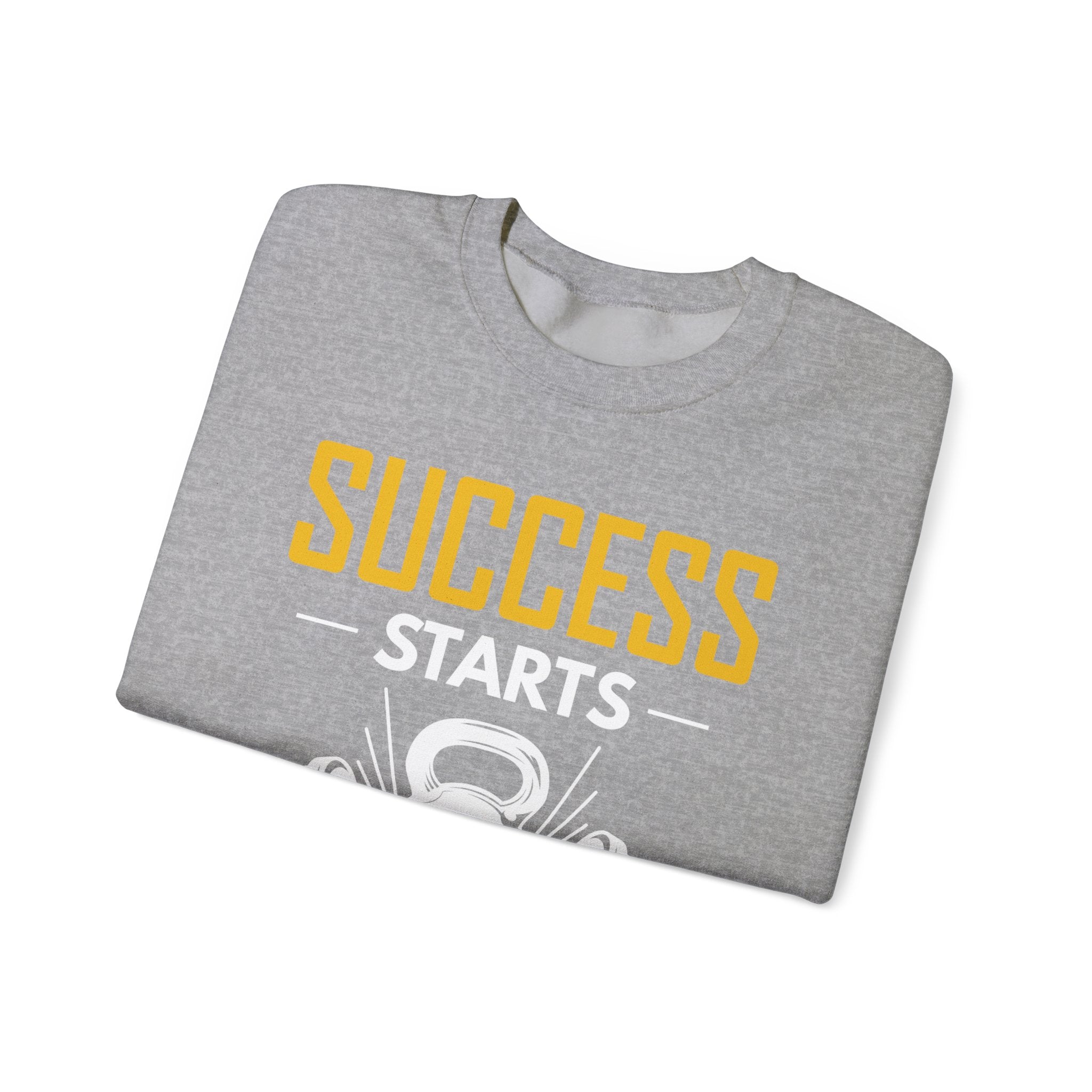 Le succès commence par le sweat-shirt unisexe d’autodiscipline 