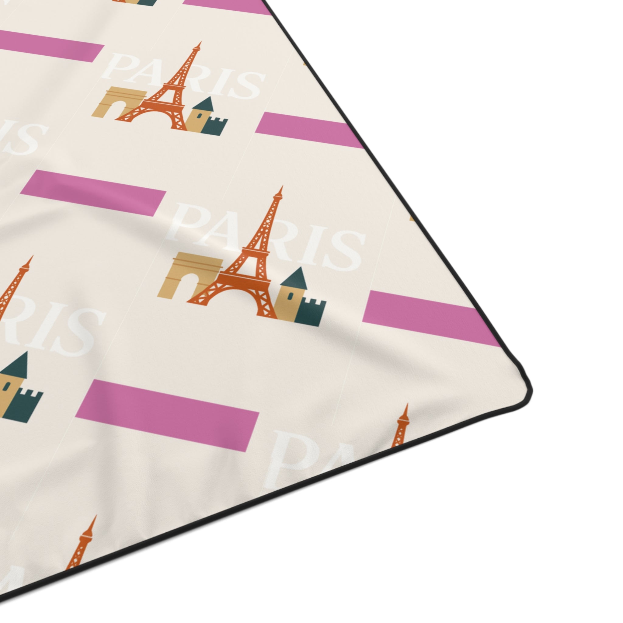 Cozy Parisian Blanket, Soft Throw Blanket for Home Decor, Eiffel Tower Blanket, Gift for Travelers, Cute Blanket for Couples Printify