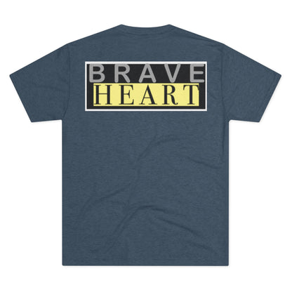 Tri-Blend Tee - Next Level Brave Heart