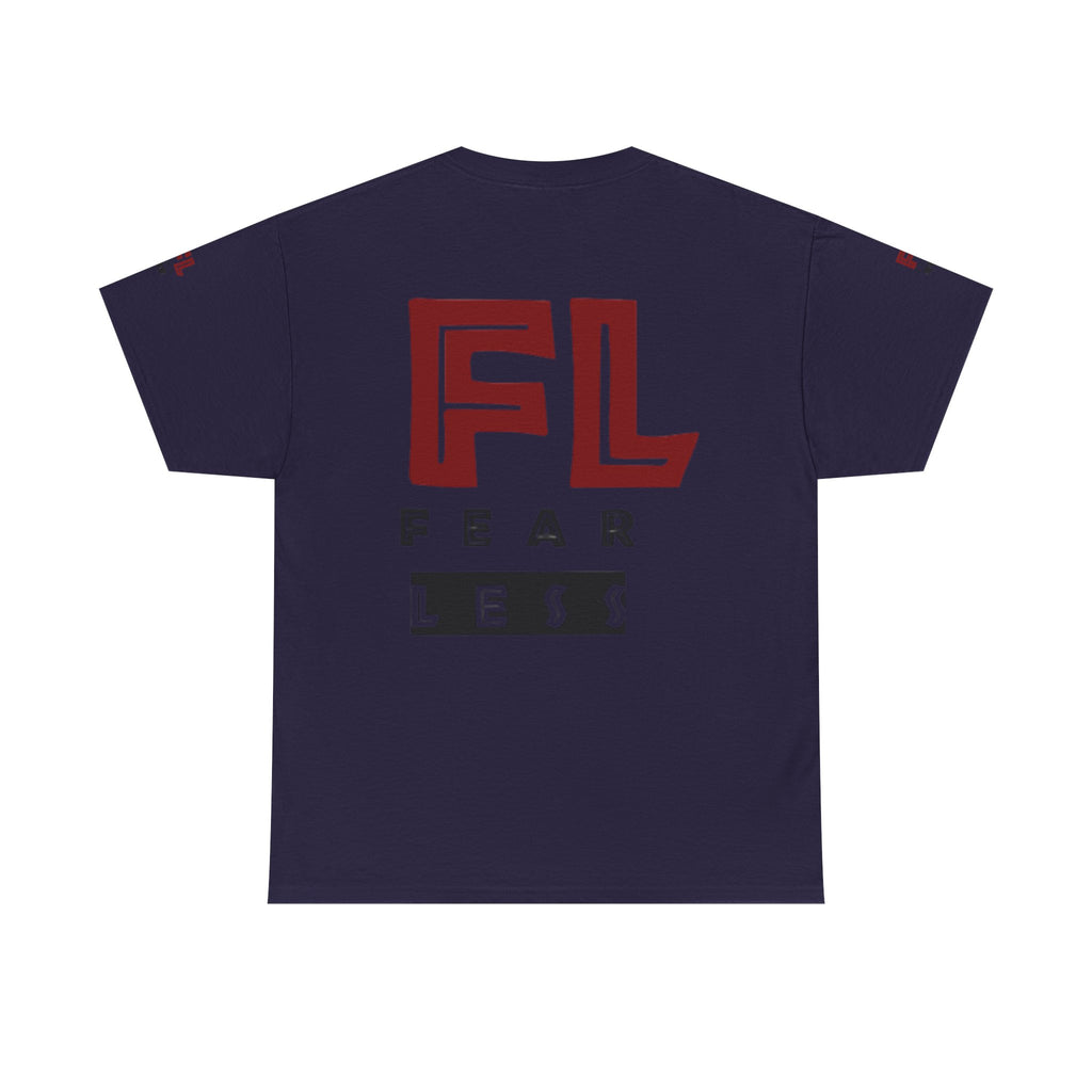 Fearless Graphic Unisex Heavy Cotton Tee - Bold Statement Shirt