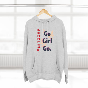 Fleece Hoodie - Dazzling 'Go Girl Go' Design