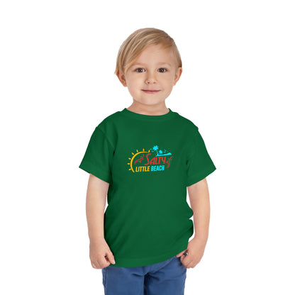 T-shirt pour tout-petits Salty Little Beach 