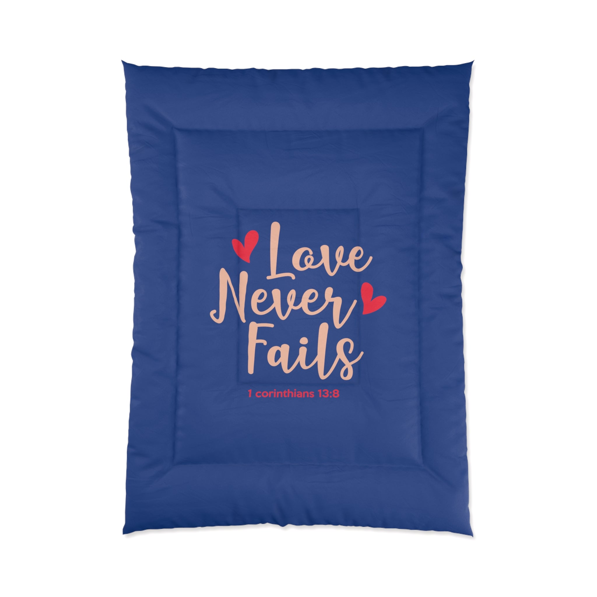 Love Never Fails Comforter
