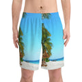 Men's Elastic Beach Shorts (AOP)