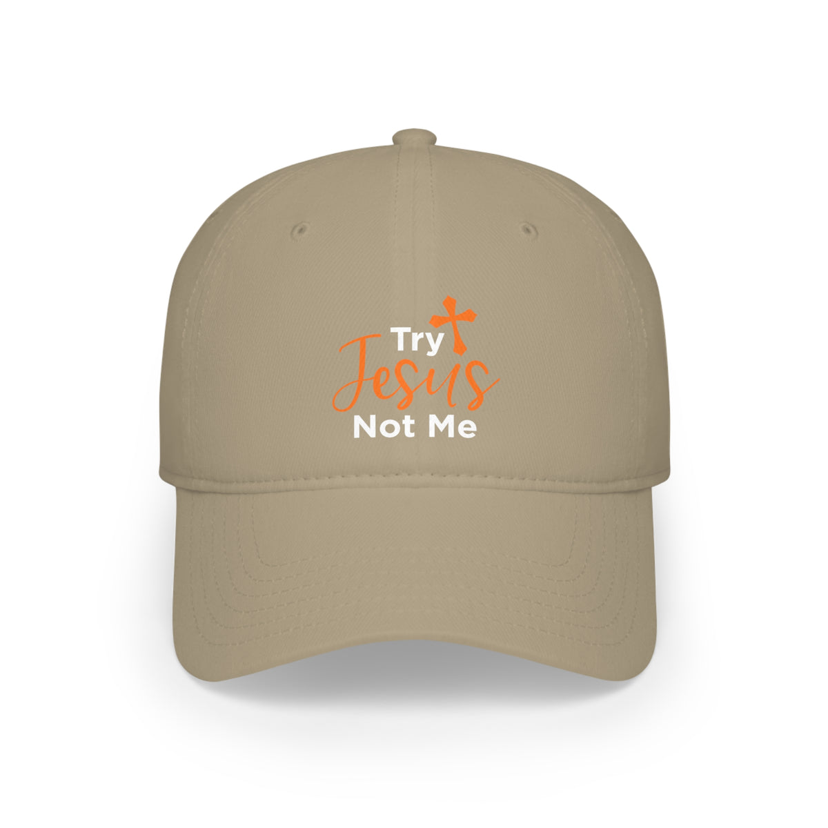 Try Jesus Not Me Cap