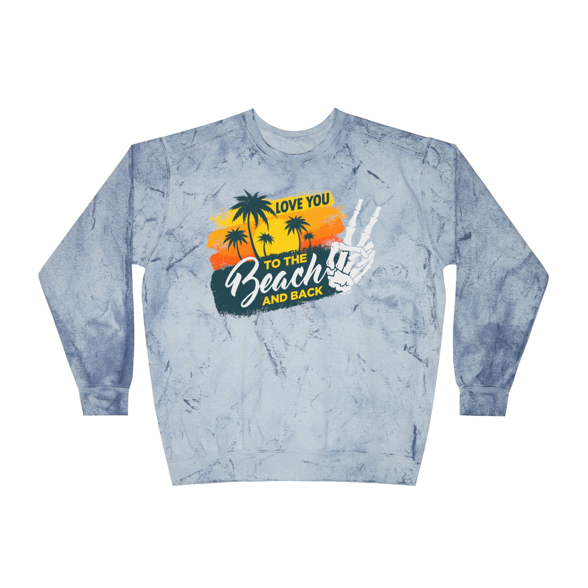 Beach Trip Crewneck Sweatshirt — “to the beach and back”