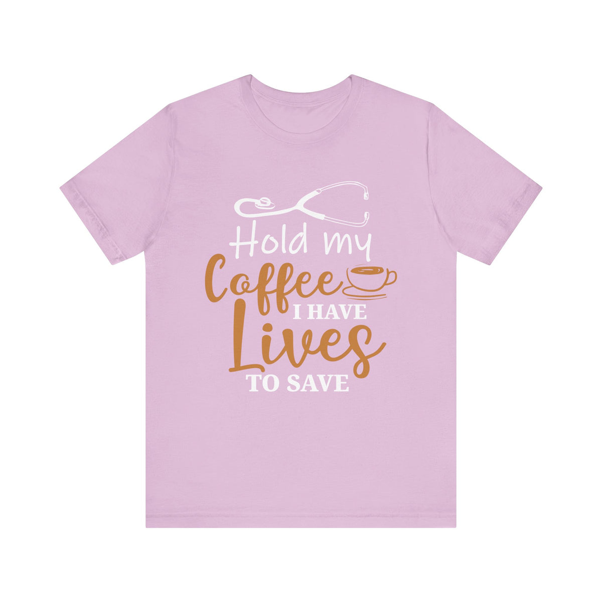 Unisex Hold My Coffee Short Sleeve Tee
