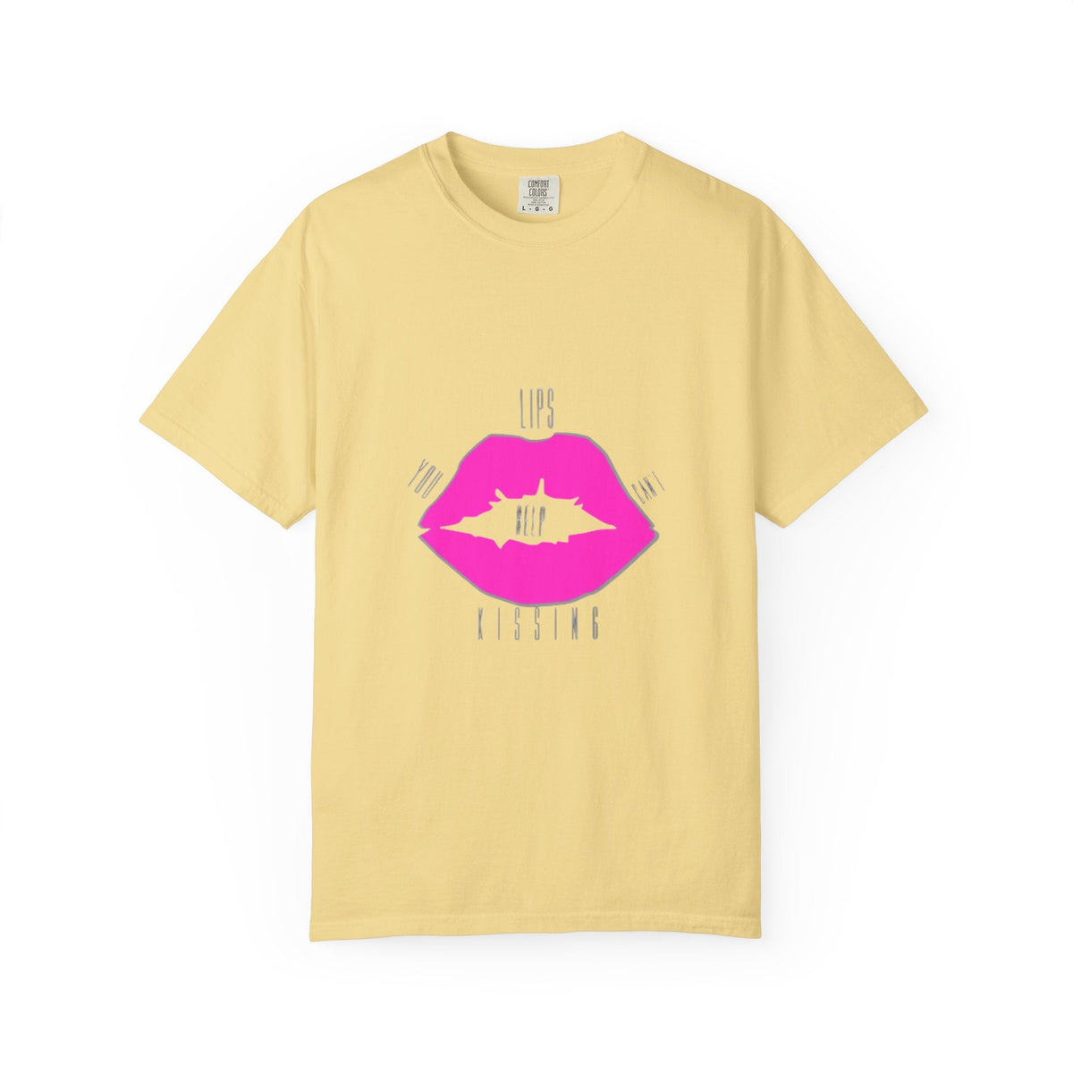 Kiss Mark Graphic Tee, Trendy Unisex T-shirt for Casual Wear, Perfect for Birthdays, Valentine’s Day, or Fun Gatherings, Statement Shirt Printify
