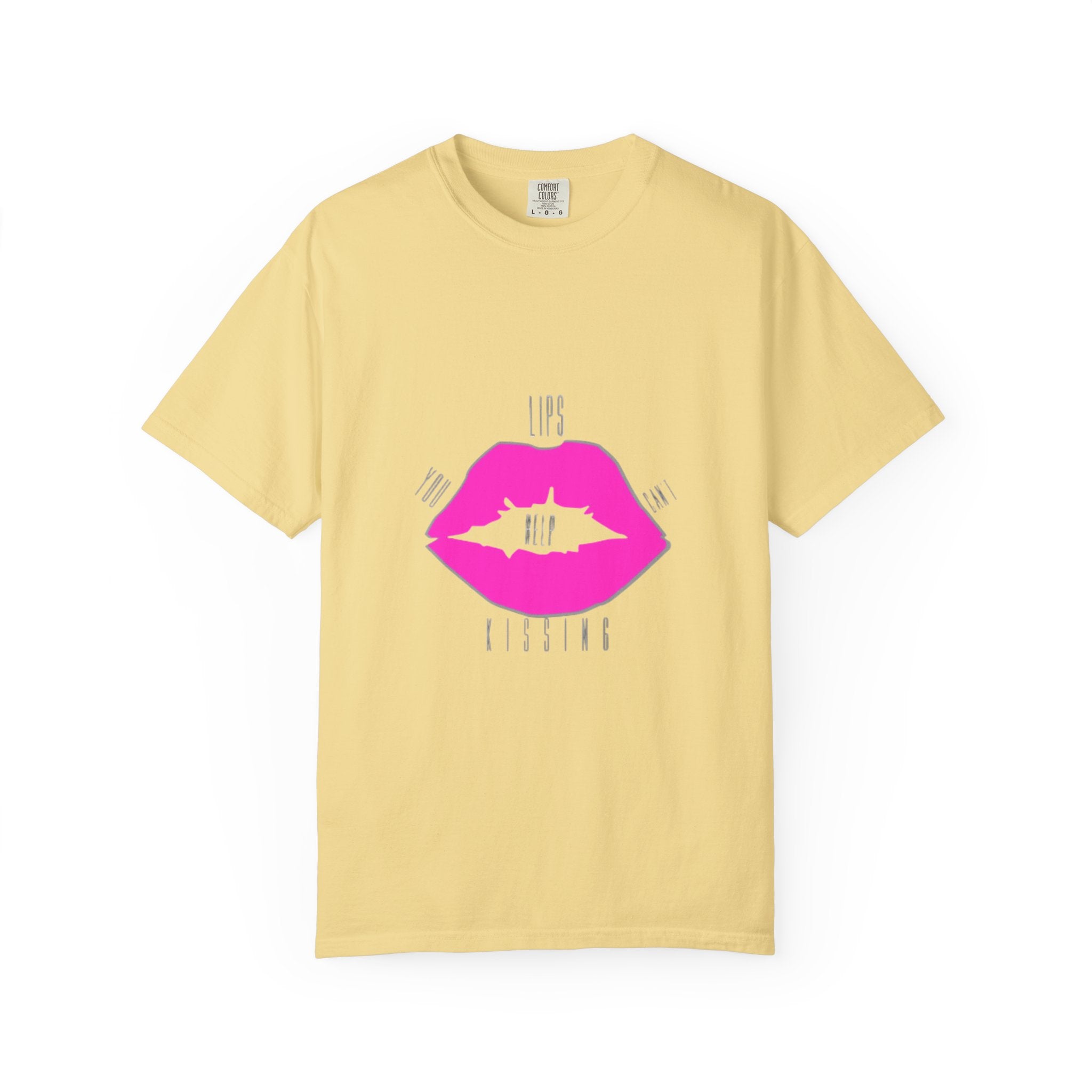 Kiss Mark Graphic Tee, Trendy Unisex T-shirt for Casual Wear, Perfect for Birthdays, Valentine’s Day, or Fun Gatherings, Statement Shirt Printify