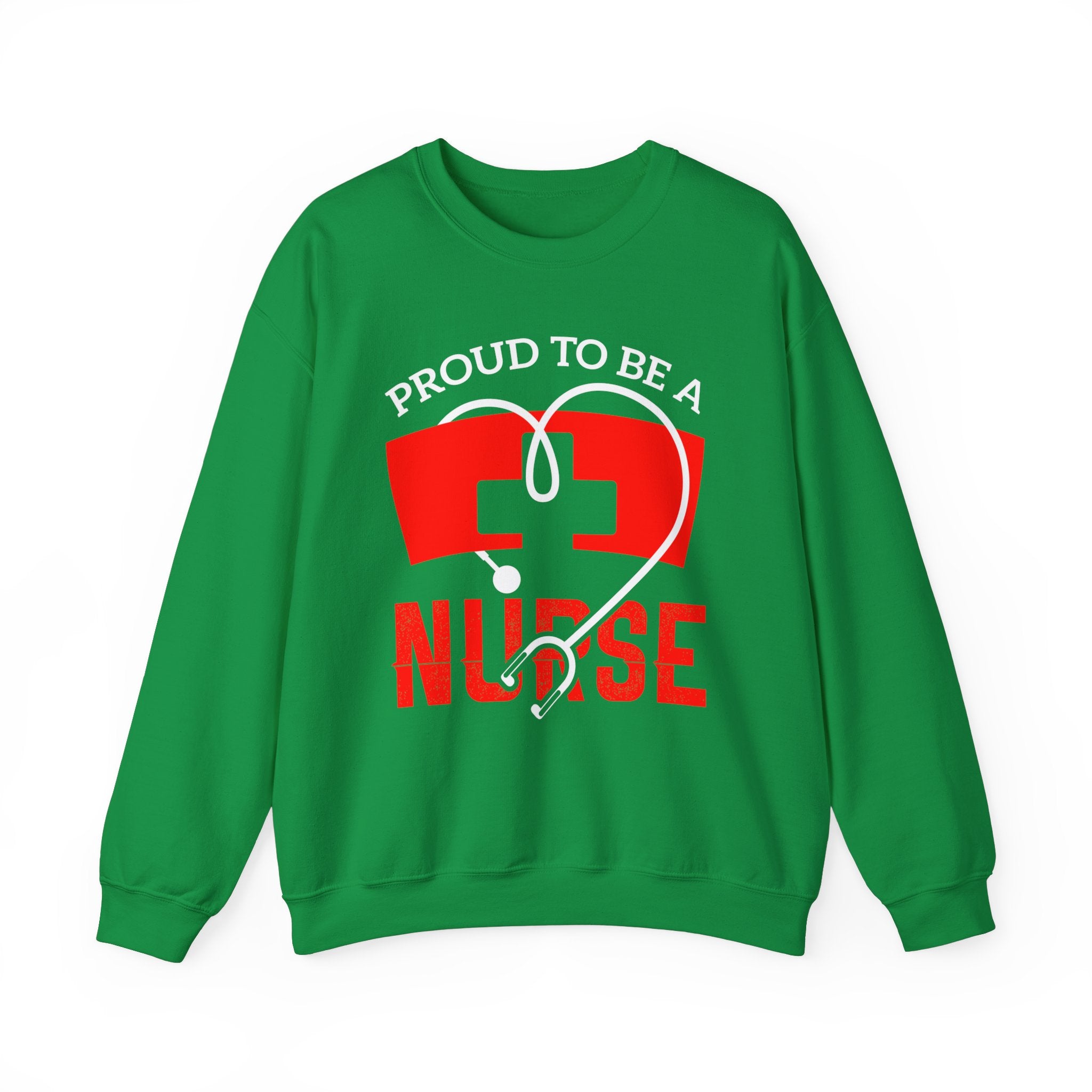 Fier d’être un sweat-shirt unisexe infirmière 