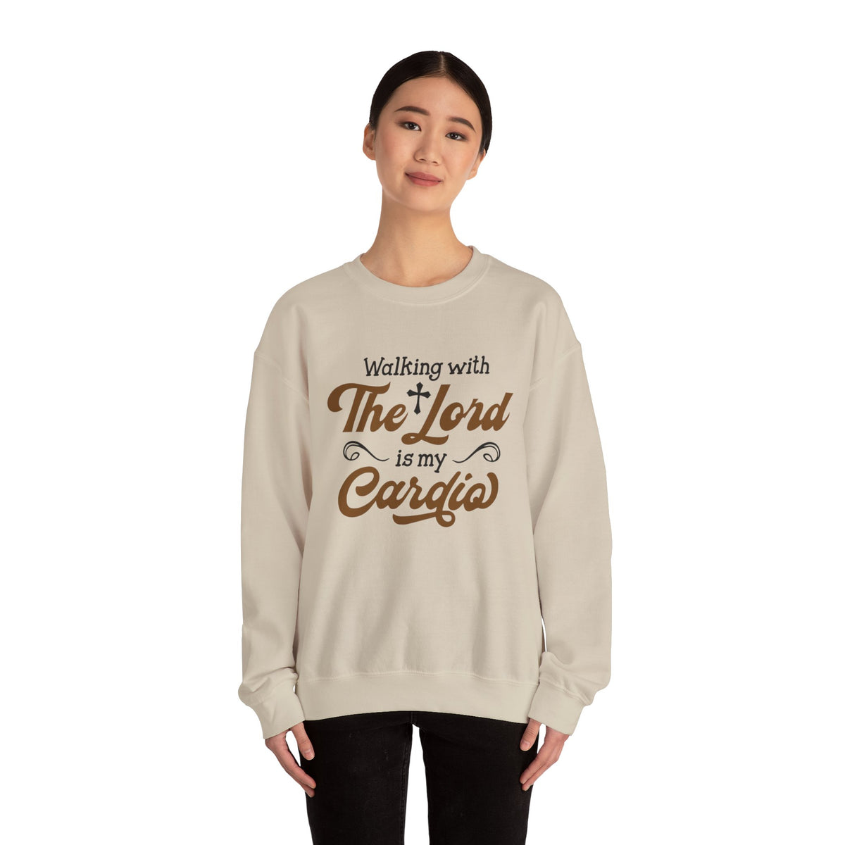 Walking With The Lord Is Cardial - Unisex Sweatshirt