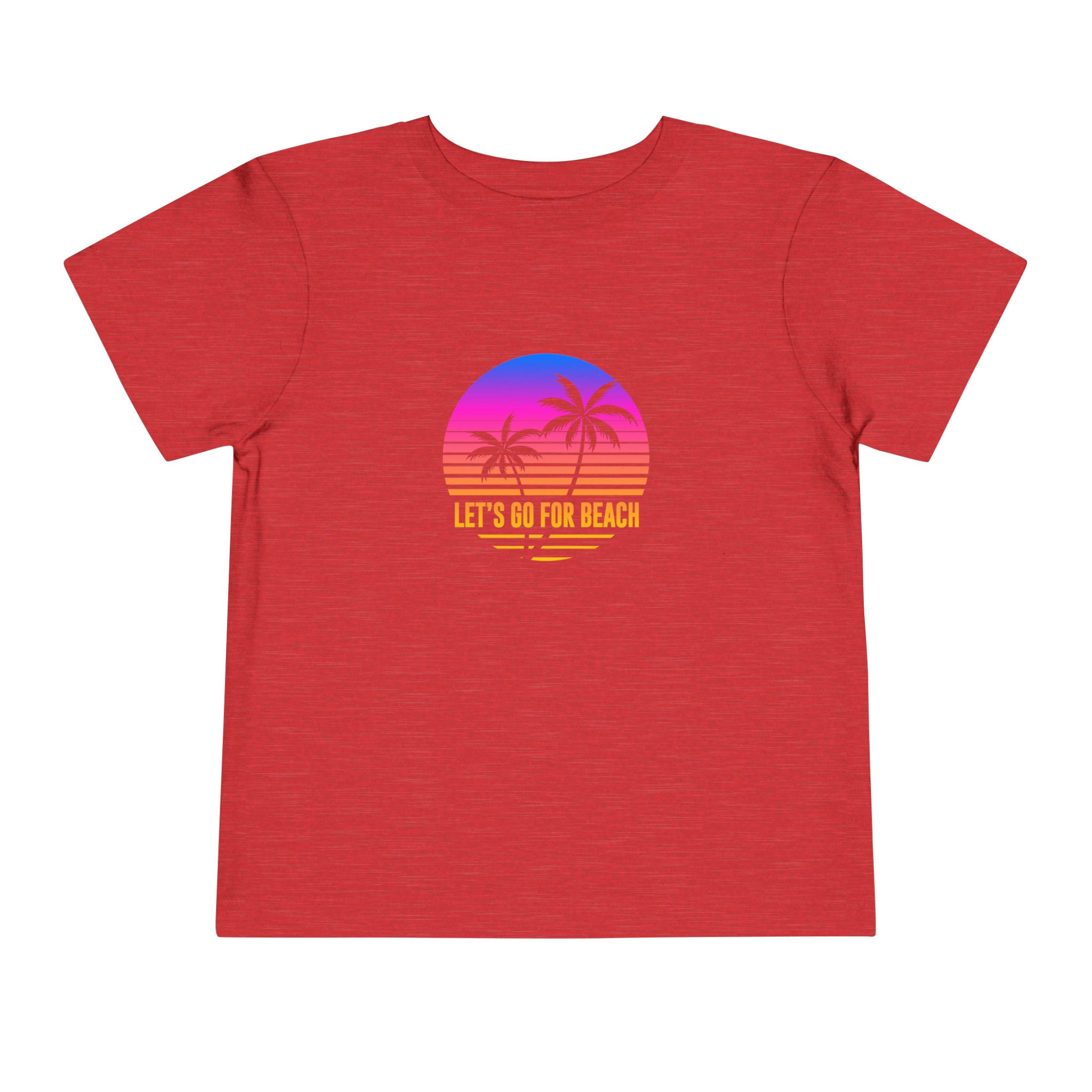 Let's Go For Beach Toddler Tee