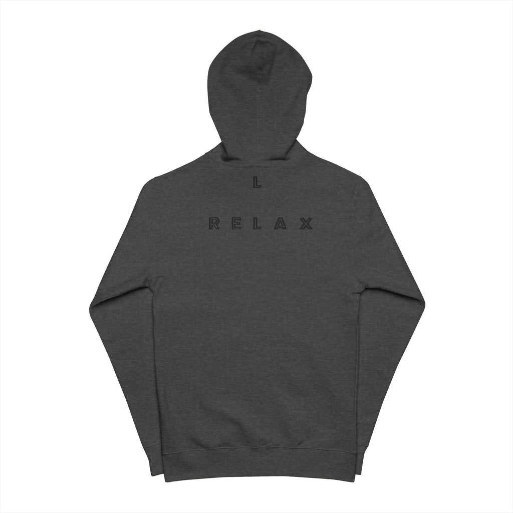 Relax Vibe Unisex Zip Up Hoodie, Cozy for Chill Days, for Birthdays, & Casual Wear