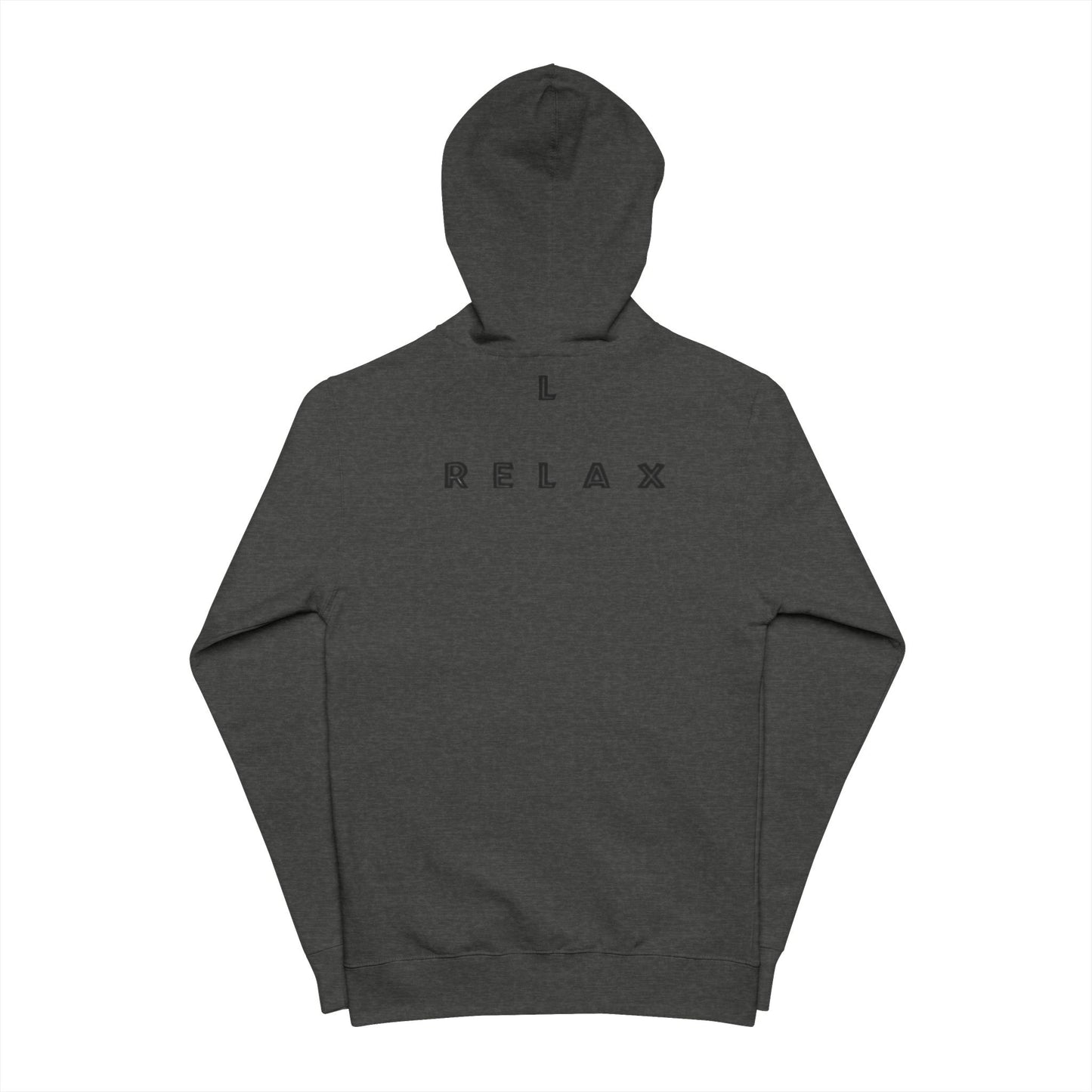 Relax Vibe Unisex Zip Up Hoodie, Cozy for Chill Days, for Birthdays, & Casual Wear