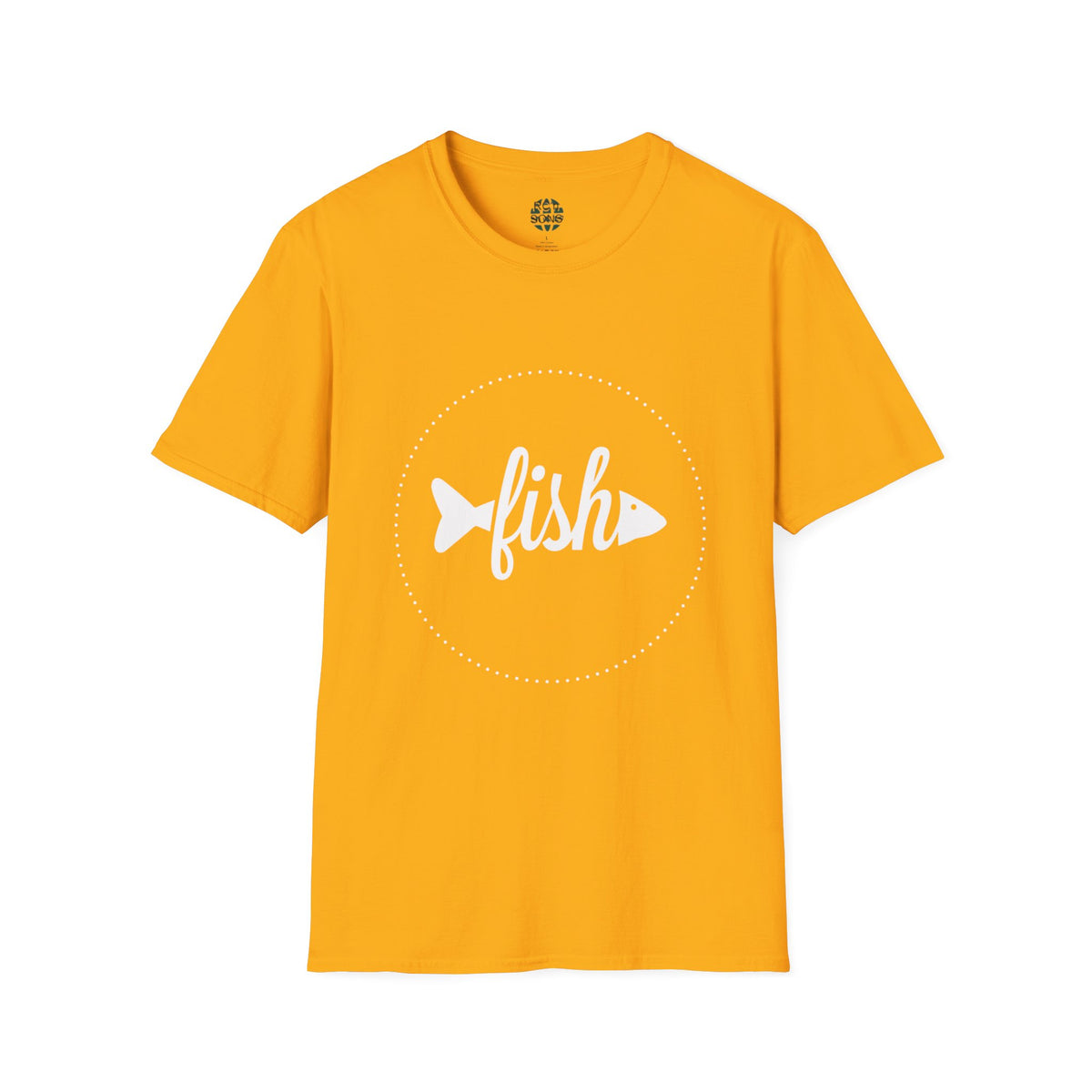Casual Fish Graphic Tee - Perfect for Nature Lovers