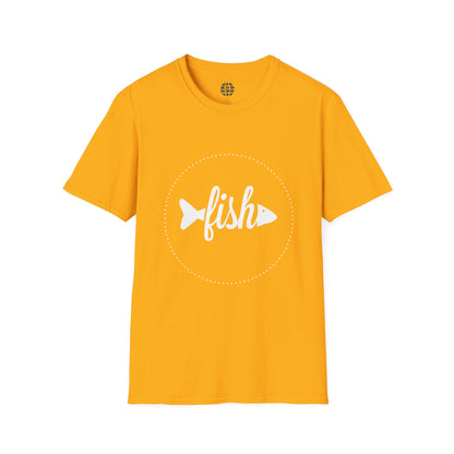Casual Fish Graphic Tee - Perfect for Nature Lovers
