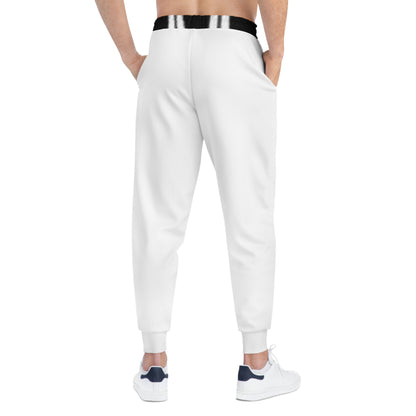 Motivational Athletic Joggers with 'HATE LESS' Print