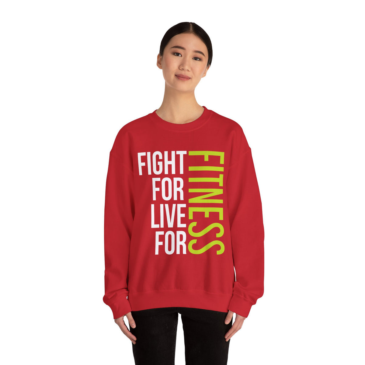 Fight For Live For Fitness Sweat-shirt unisexe 