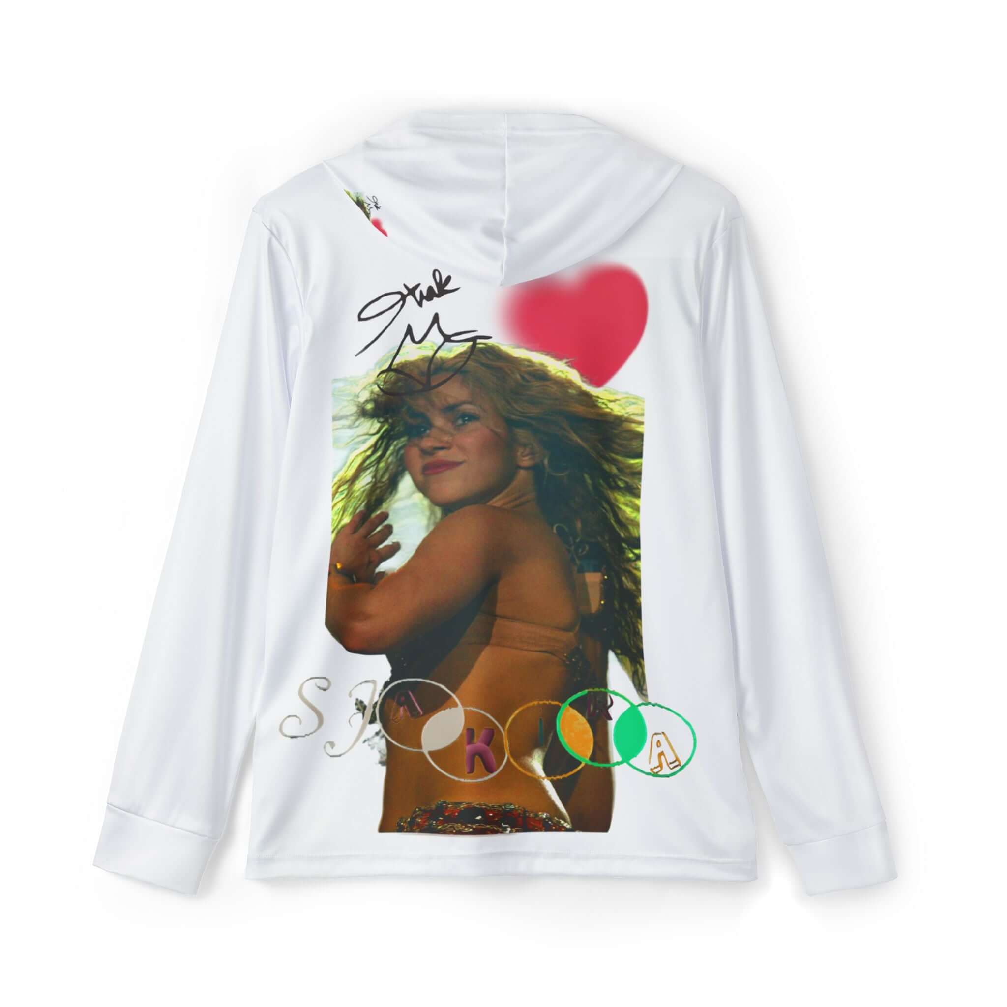 Men's Sports Warmup Shakira Hoodie (AOP)