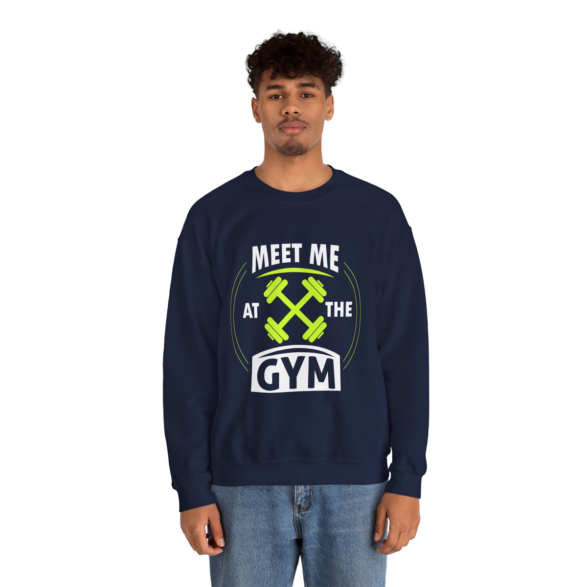 Rencontrez-moi au sweat-shirt unisexe du gymnase 