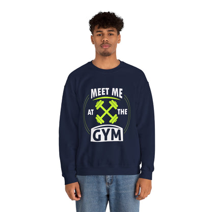 Rencontrez-moi au sweat-shirt unisexe du gymnase 