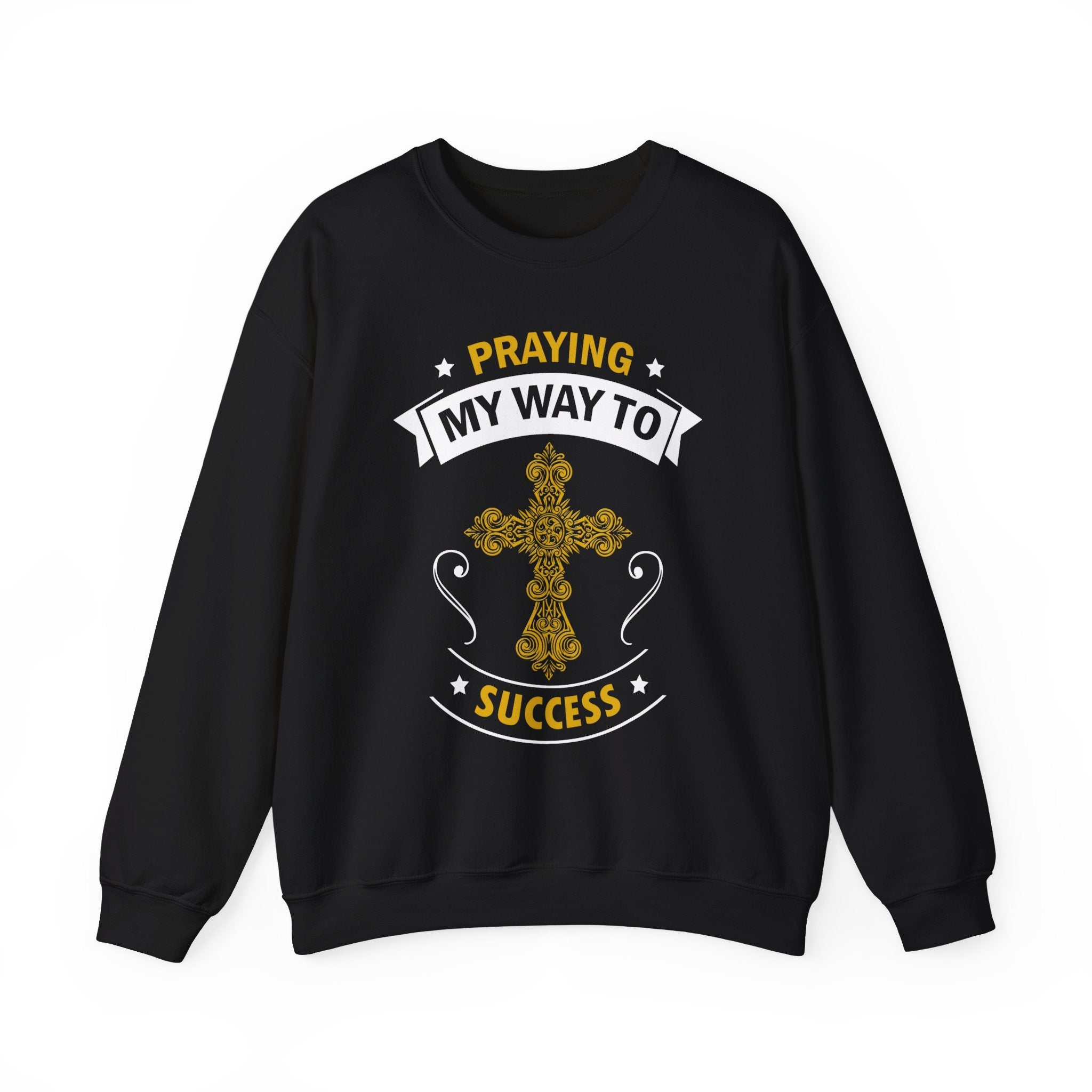 Prier mon chemin vers le succès Sweat-shirt unisexe 