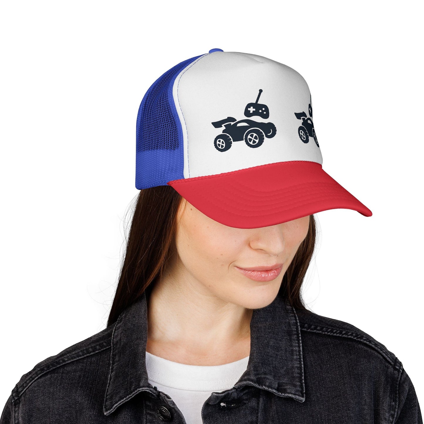 Cool Trucker Caps with ATV Design | Perfect Gift for Outdoor Enthusiasts, Sports Fans, Road Trips, Family Gatherings, Summer Adventures Printify