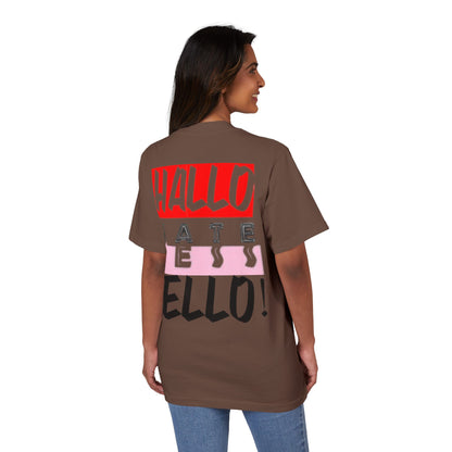 Hate Less Unisex Drop-Shoulder T-Shirt - Trendy Casual Wear