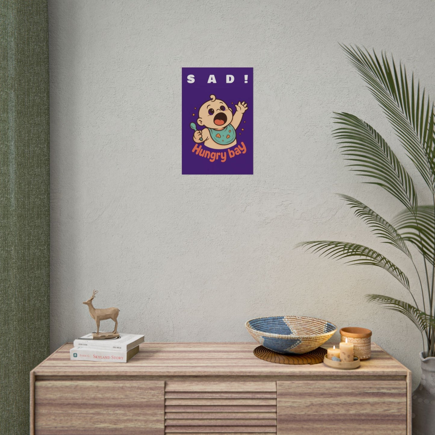 Poster Print - Feed the Children of the World Printify