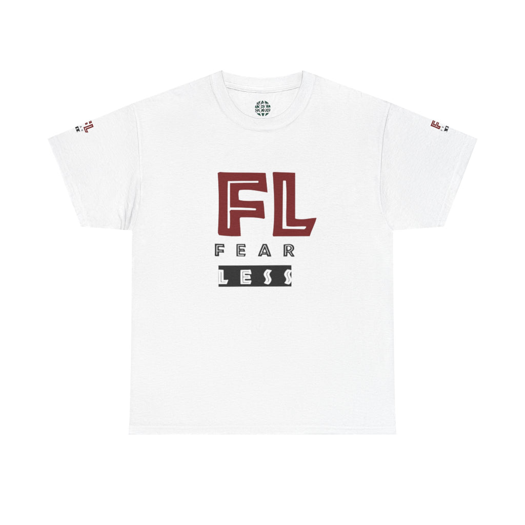 Fearless Graphic Unisex Heavy Cotton Tee - Bold Statement Shirt