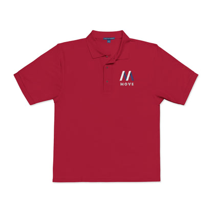 Stylish Unisex Polo Shirt with Triangle Embroidery, Casual Wear, Gift for Him/Her, Perfect for Work, Weekend, Sports, Events