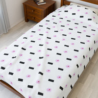 Velveteen Plush Blanket - R-blanket Design