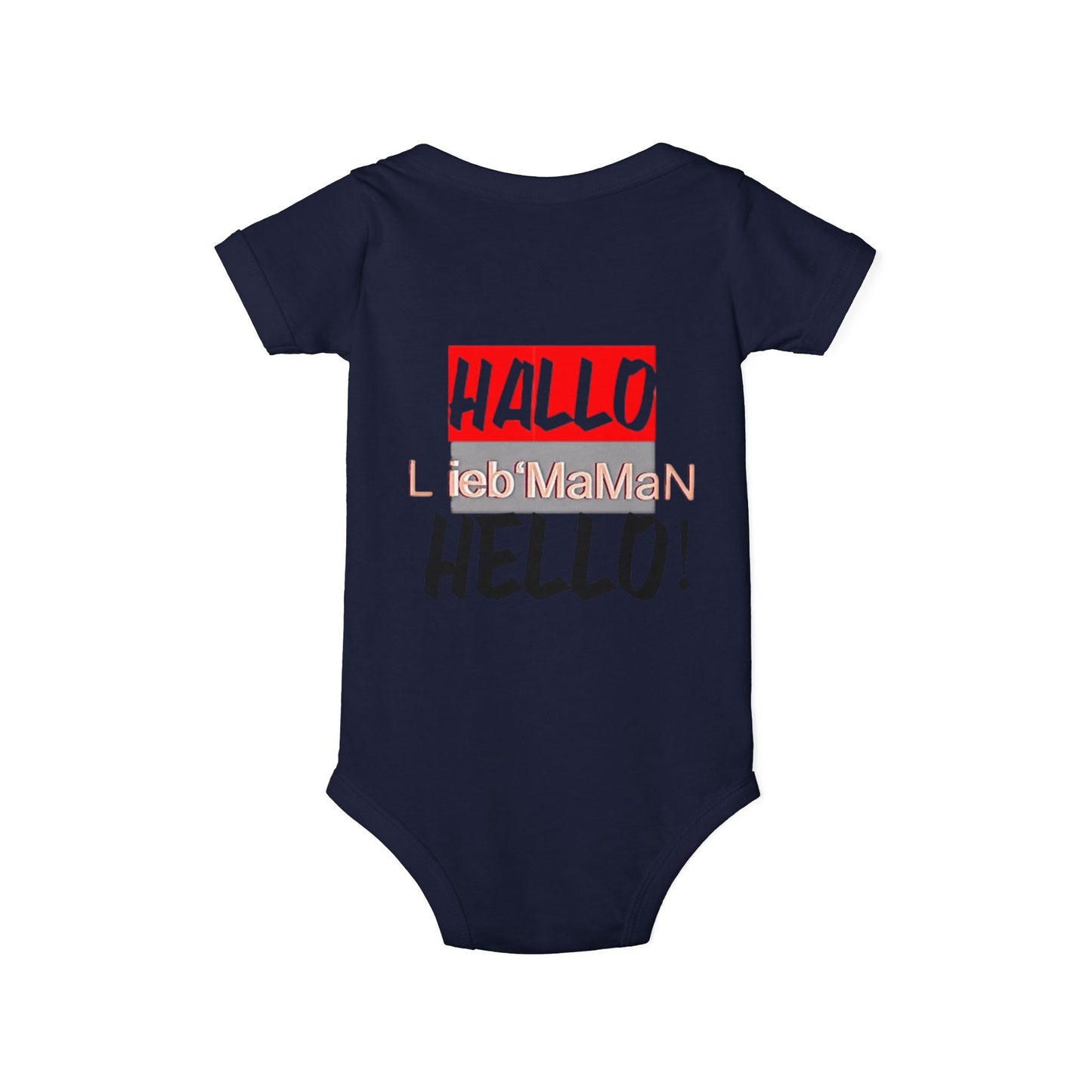 Hello Baby Bodysuit - Cute Multilingual Infant Jersey One Piece