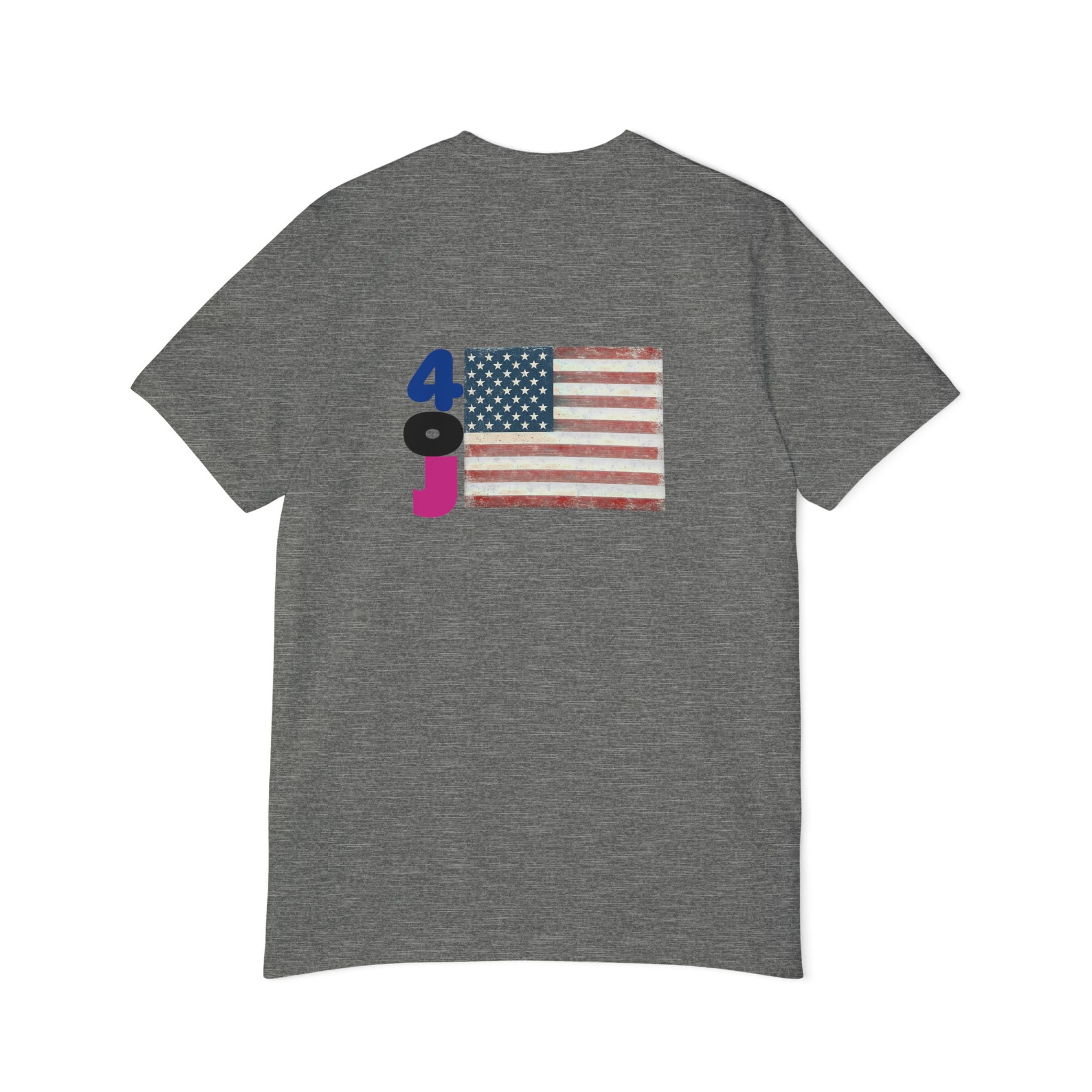 USA Flag Short-Sleeve T-Shirt, Patriotic Tee for Independence Day, Casual Wear, Gift for Veterans, Summer Style Printify