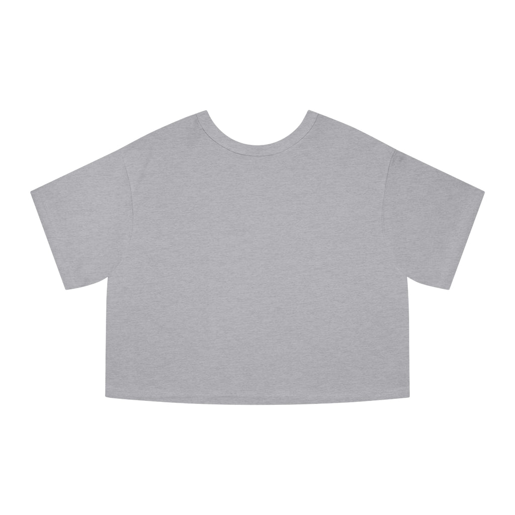 Cropped T-Shirt with 'Love' Design Printify
