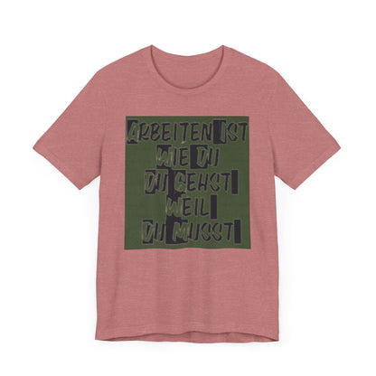 Unisex Jersey Short Sleeve Tee